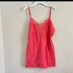 Beautiful soft silk and lace Victoria secret lingerie/ slip